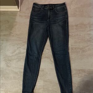 Maurices Dark Blue Skinny Jeans